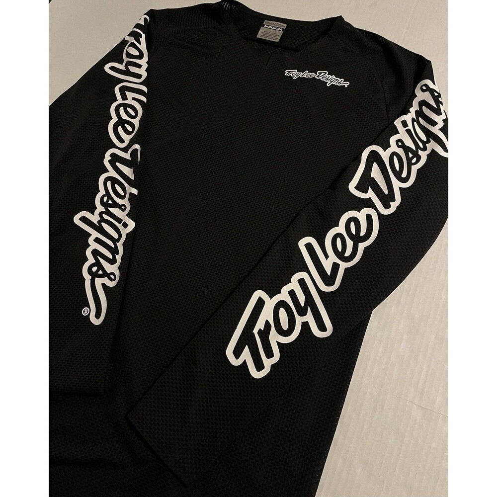Troy Lee Designs NEW Long Sleeve Jersey Shirt MEDIUM Motocross Racing Biking AMA